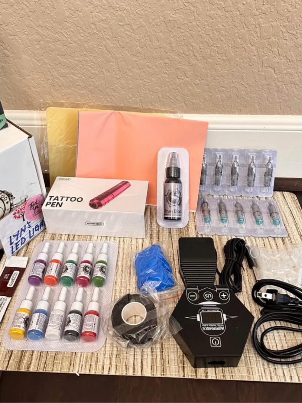 Rotary  Pen Ta ttoo Kit for Beginners